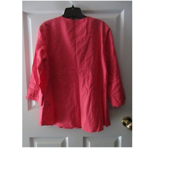 New Northern Reflections Washable Linen/Cotton Blend Top &Town Pant Size 8 - Picture 4 of 5